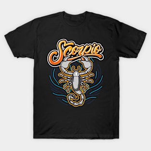 Zodiac SCORPIO Fingerprint Series T-Shirt